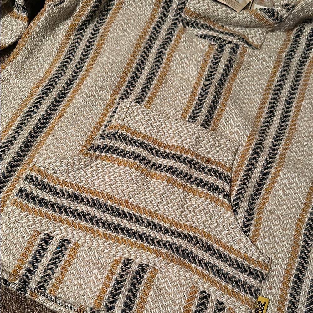 Vintage Baja Hoodie with Stripes - Picture 3 of 6